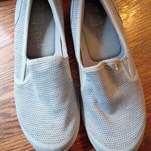 Ladies size 9 Ortholite grey Ryka slip on shoes